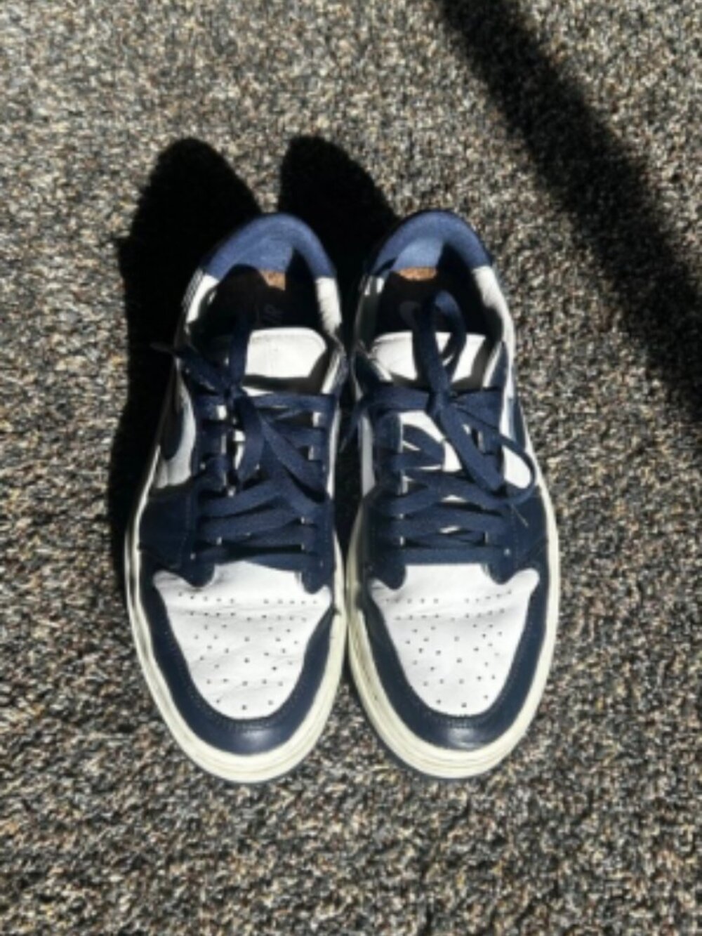 Nike Dunk Low Navy White Sneakers